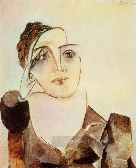 ドラ・マールの胸像 2 1936年 パブロ・ピカソ油絵